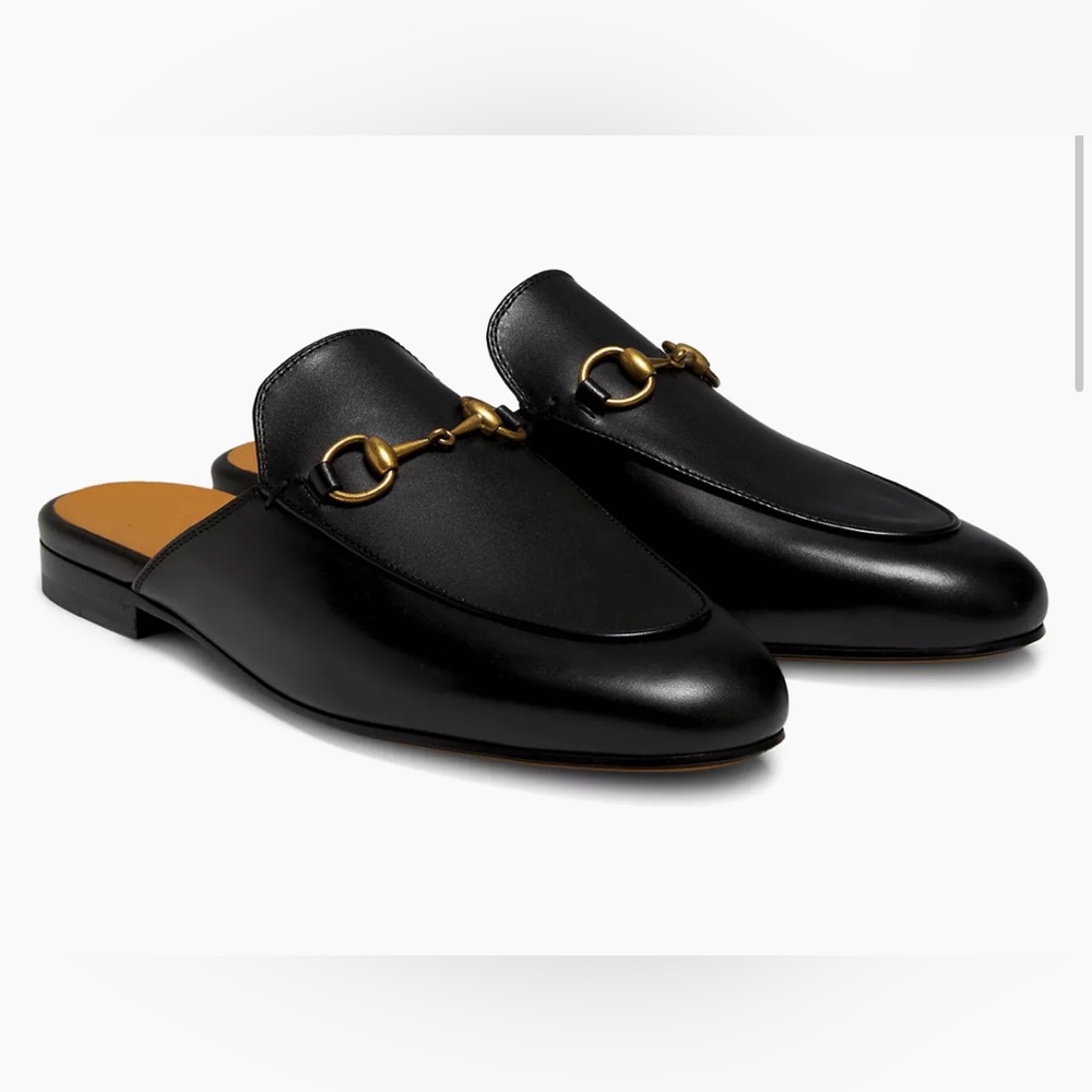 Gucci Woman’s Princetown Mule/Loafer/Slipper - Black - Size 39 - Like New - Picture 3 of 3